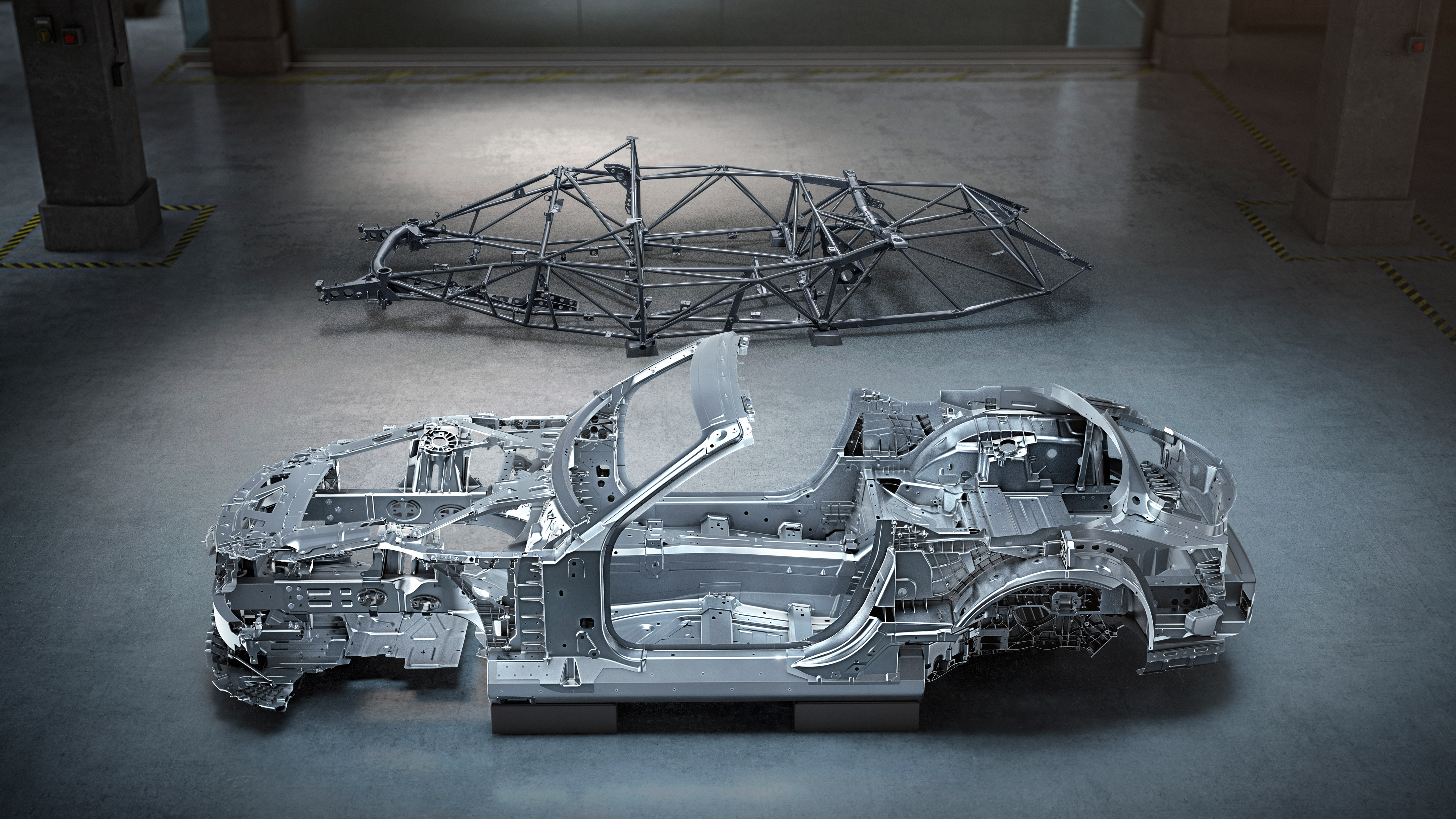 Mercedes SL structure