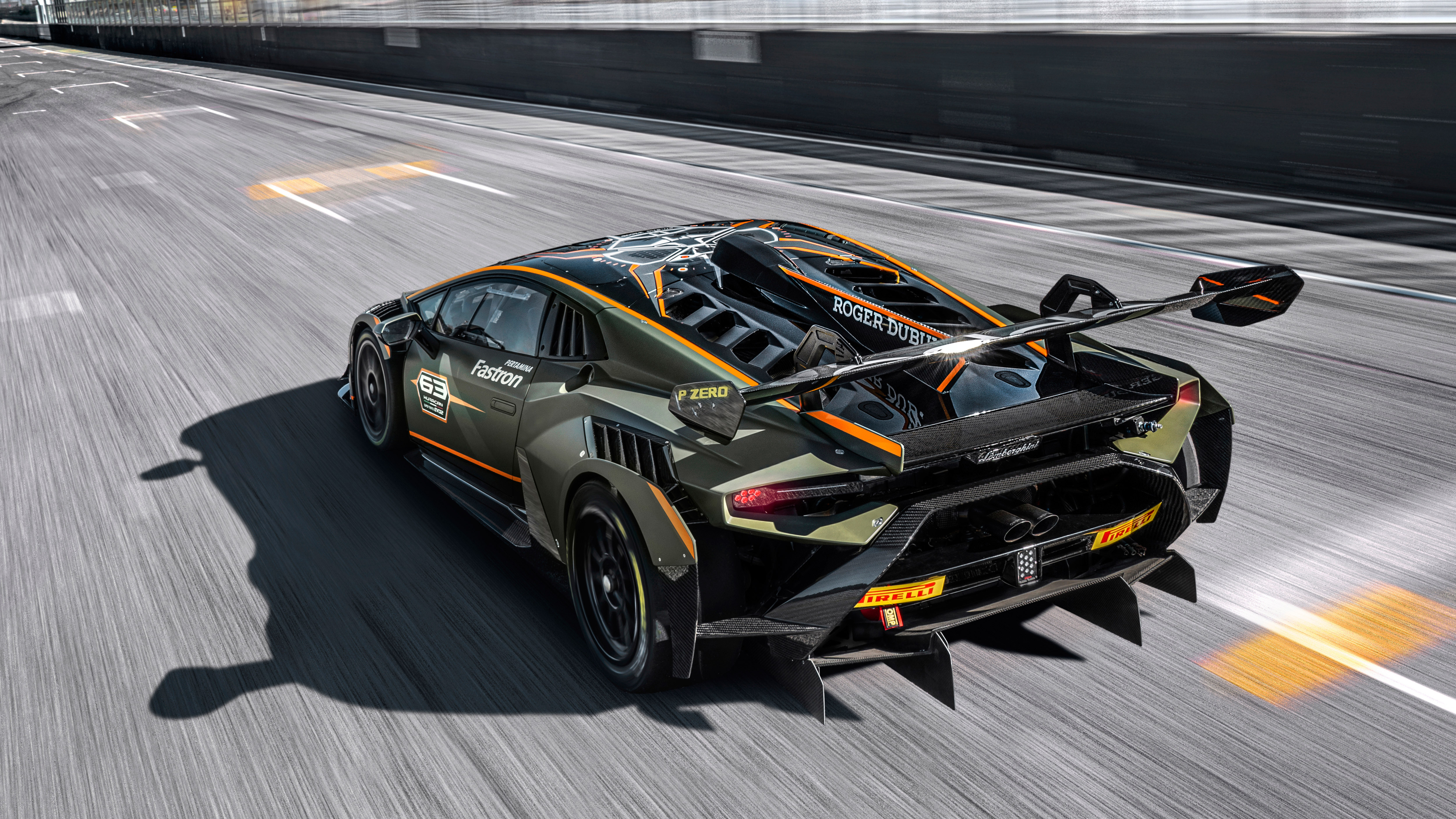 Lamborghini Huracán Super Trofeo Evo 2 – rear tall