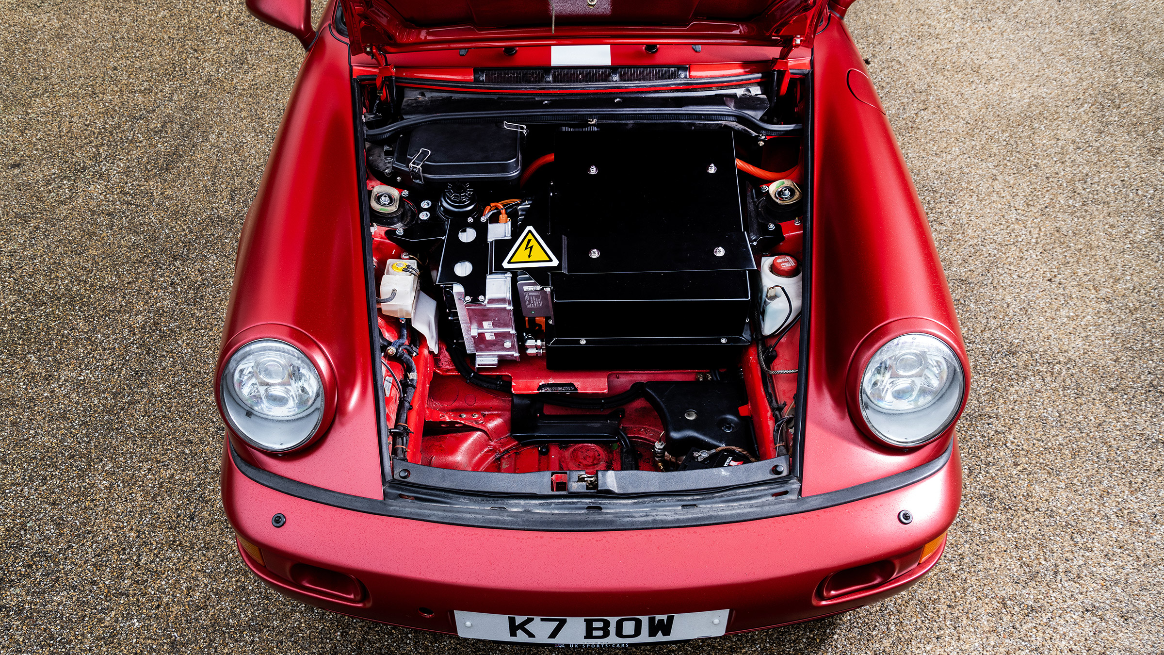 Everrati Porsche 964 – nose