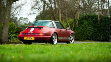 Everrati Porsche 964 – rear quarter static