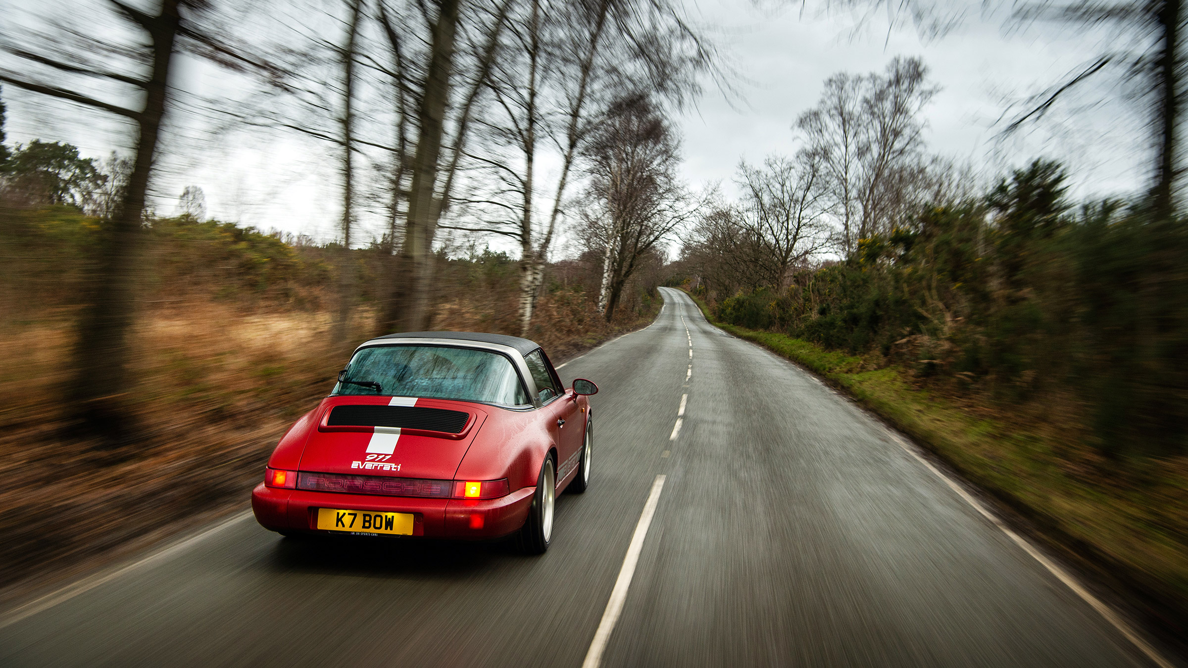Everrati Porsche 964 – rear tracking