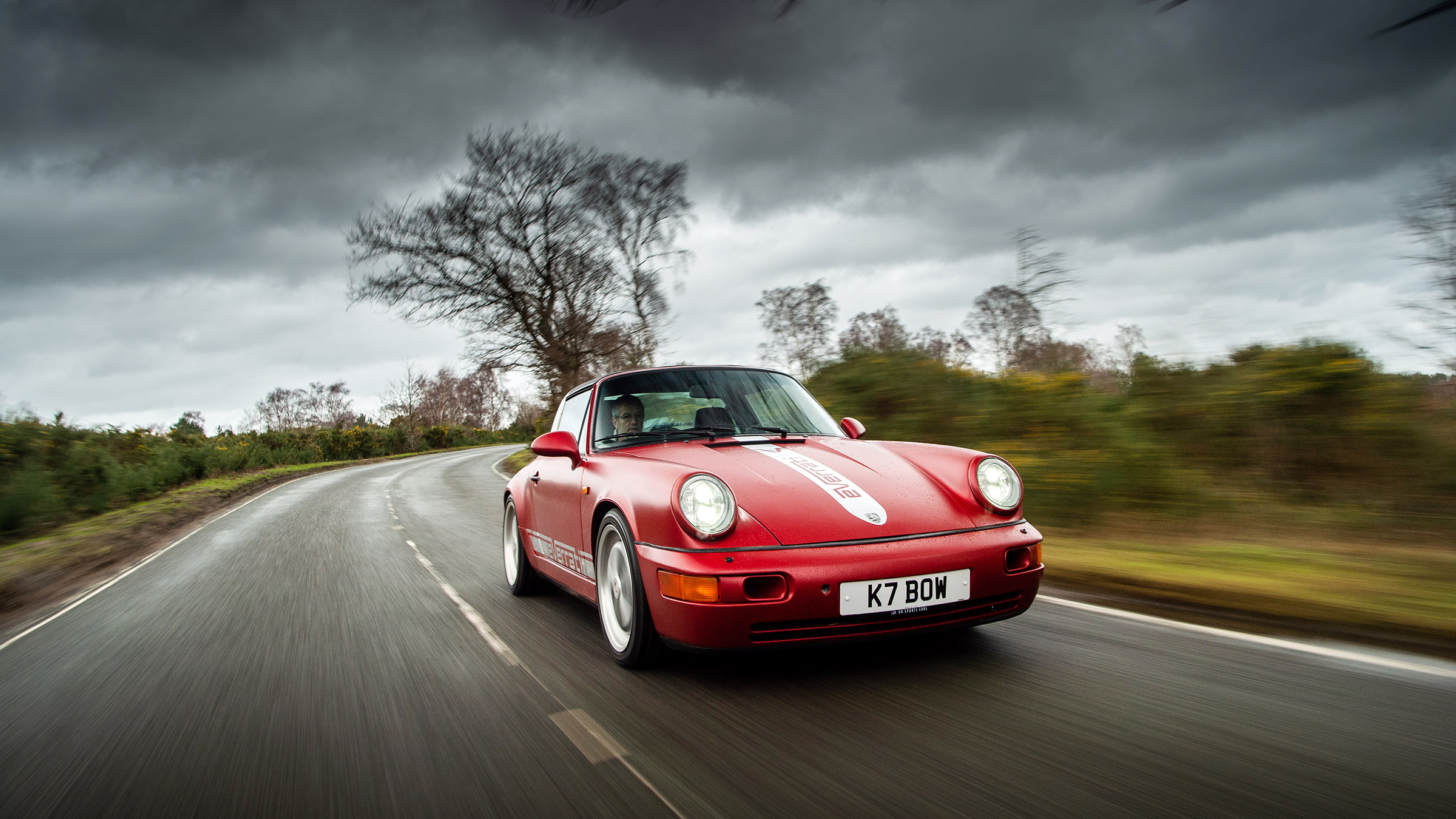 Everrati Porsche 964 – front tracking