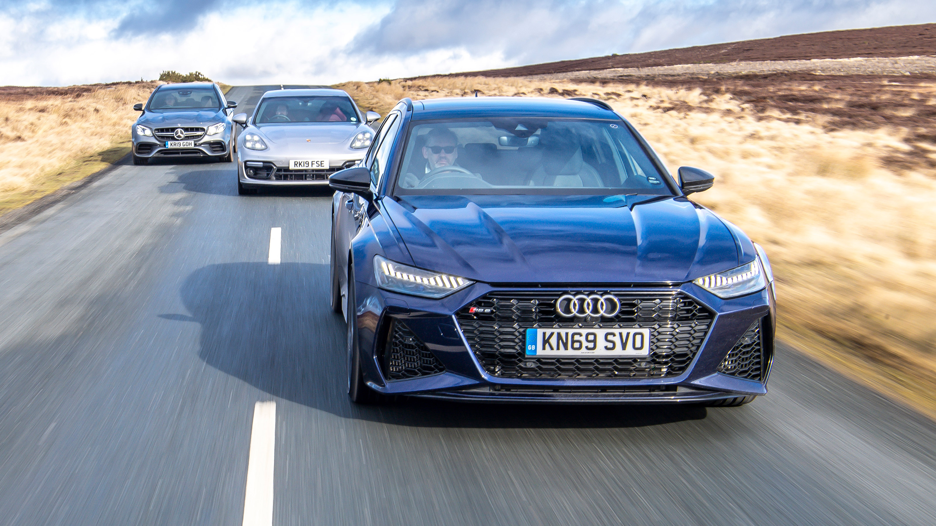 Audi RS6 v Porsche Panamera v Mercedes-AMG