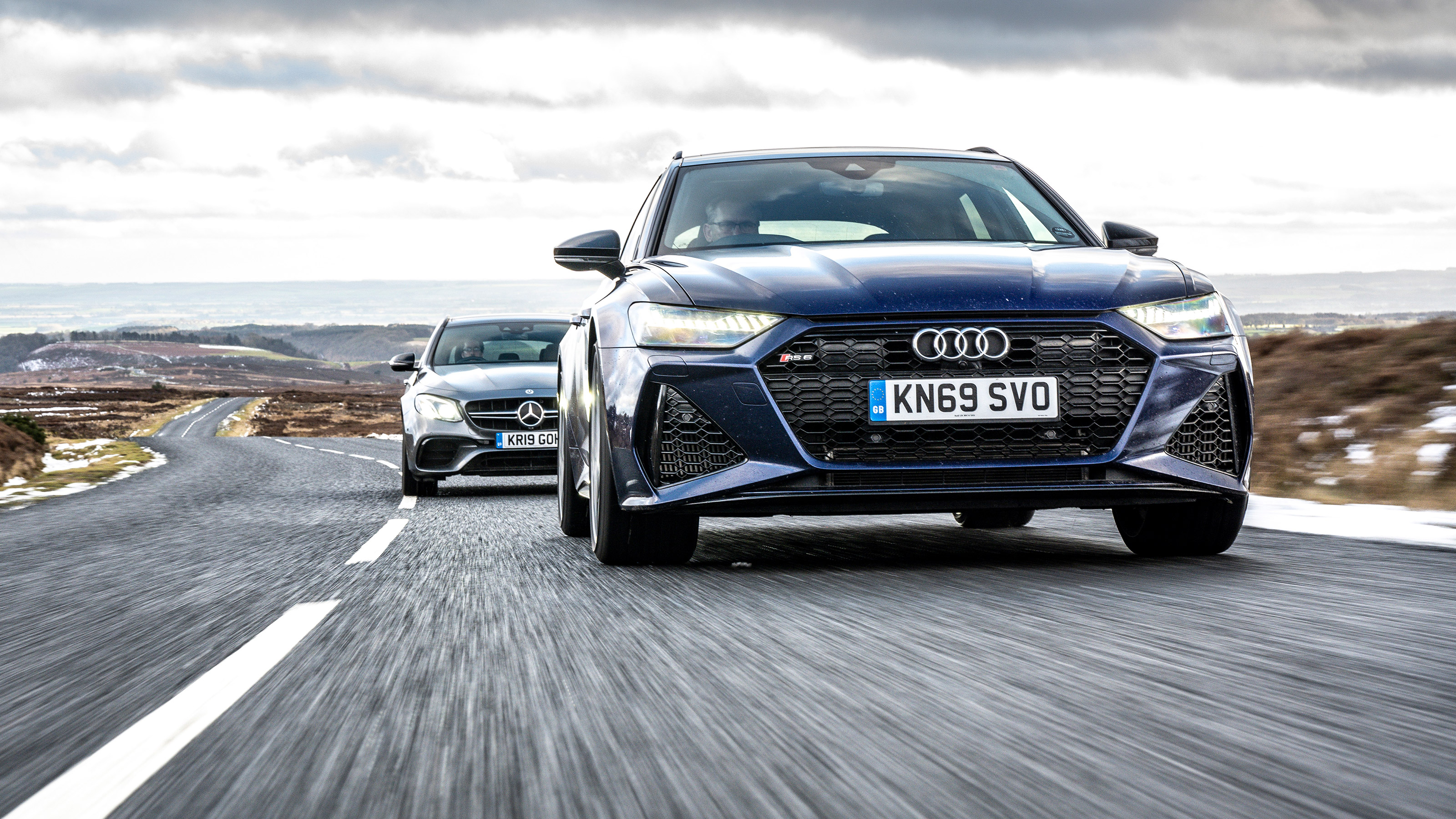 Audi RS6 v Porsche Panamera v Mercedes-AMG