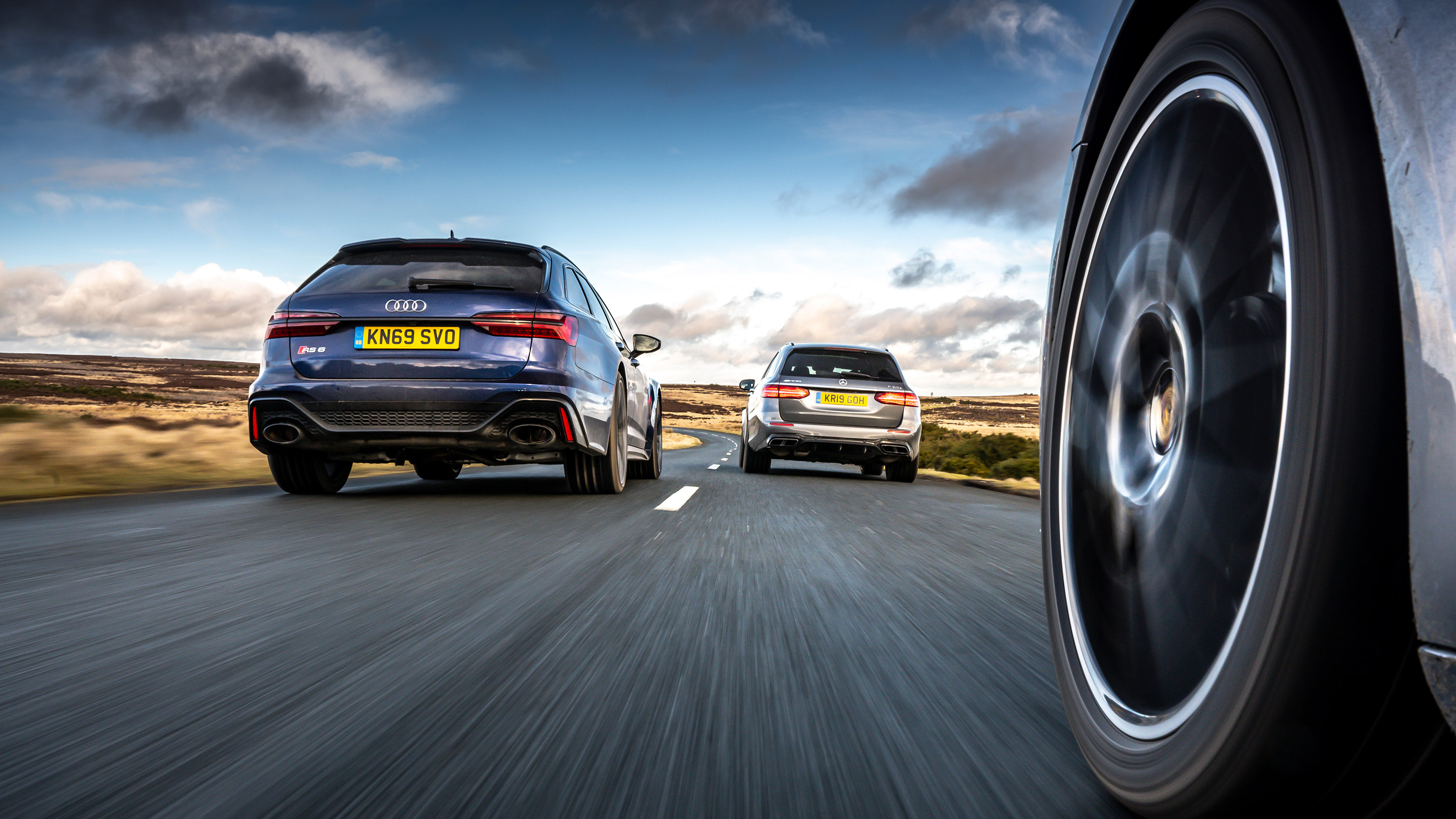 Audi RS6 v Porsche Panamera v Mercedes-AMG