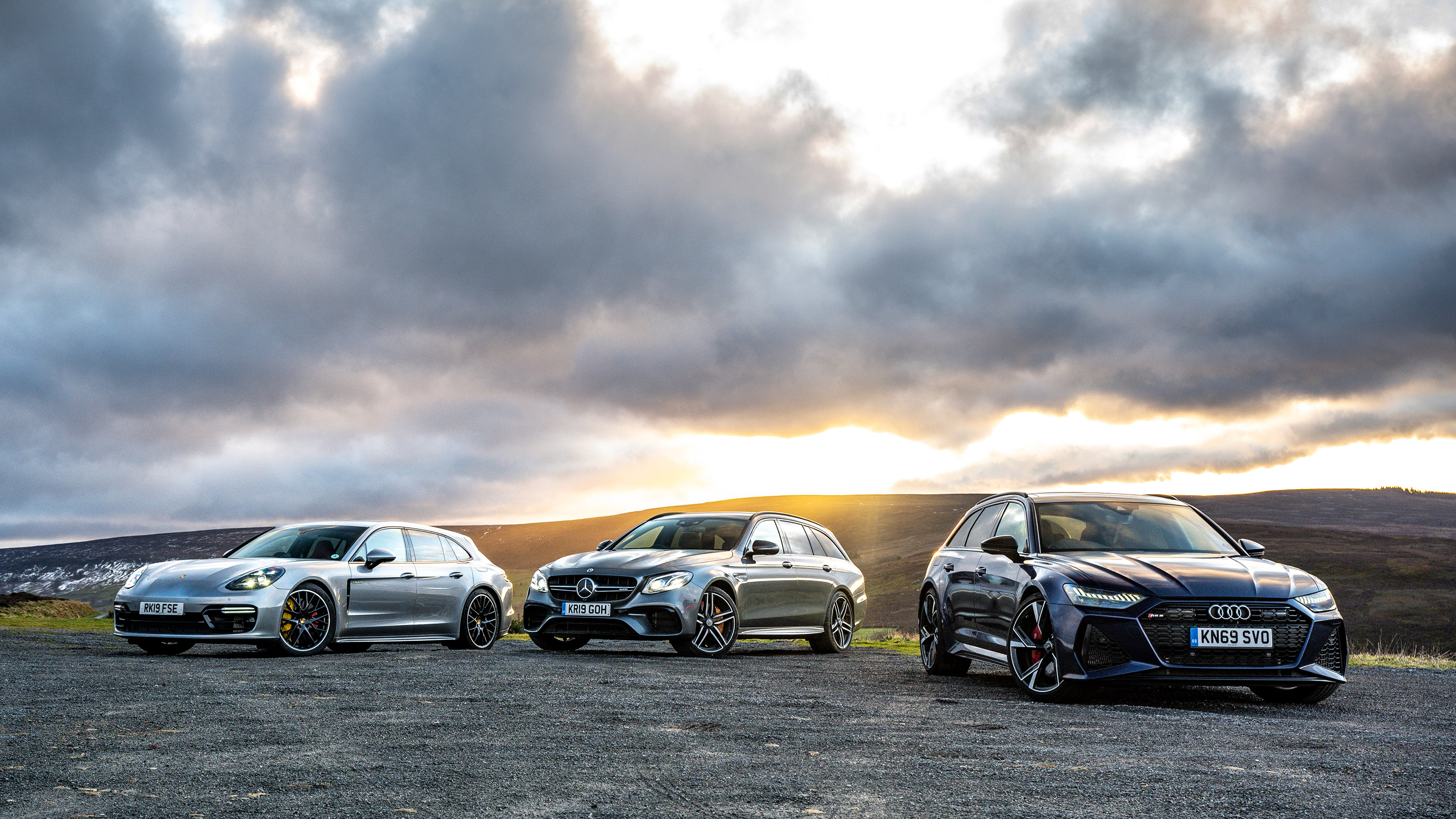 Audi RS6 v Porsche Panamera v Mercedes-AMG