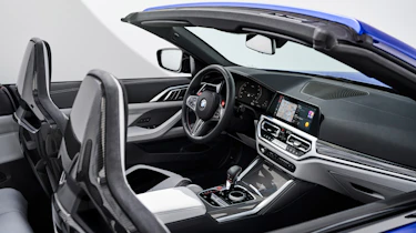 BMW M4 Competition Convertible – interior
