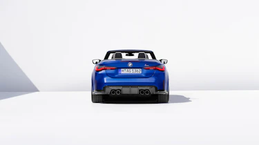 BMW M4 Competition Convertible – rear