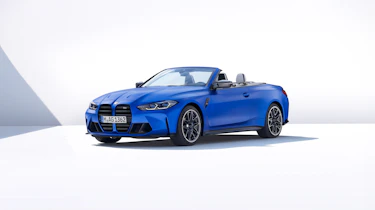 BMW M4 Competition Convertible – front quarter