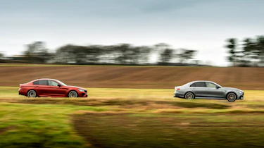 Car pictures BMW M5 v Mercedes-AMG E63