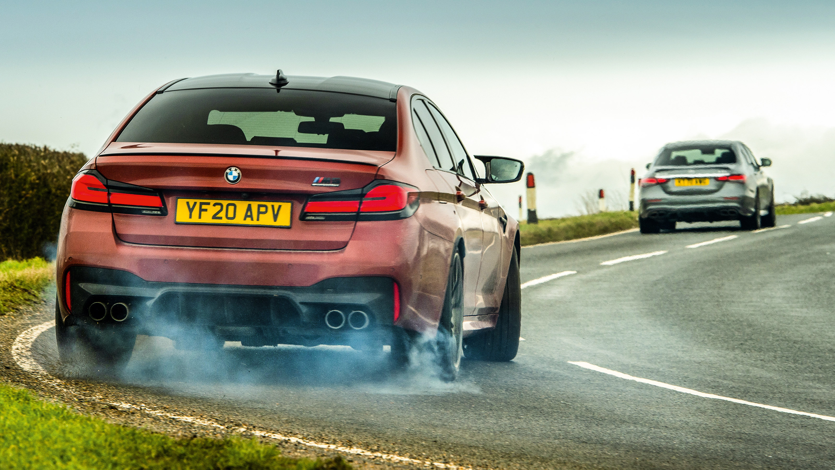 Car pictures BMW M5 v Mercedes-AMG E63