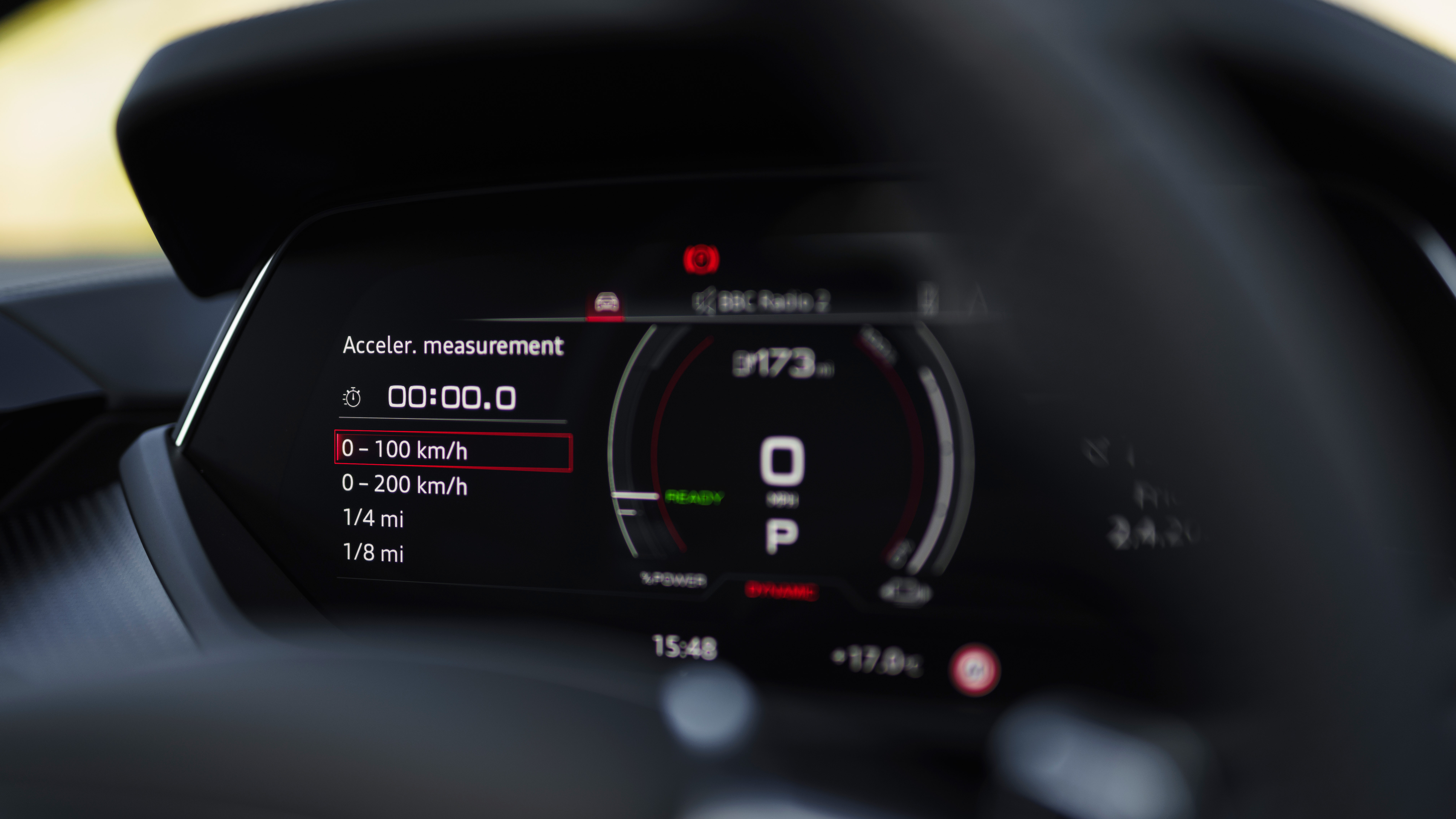 Audi e-tron GT quattro – dial pack