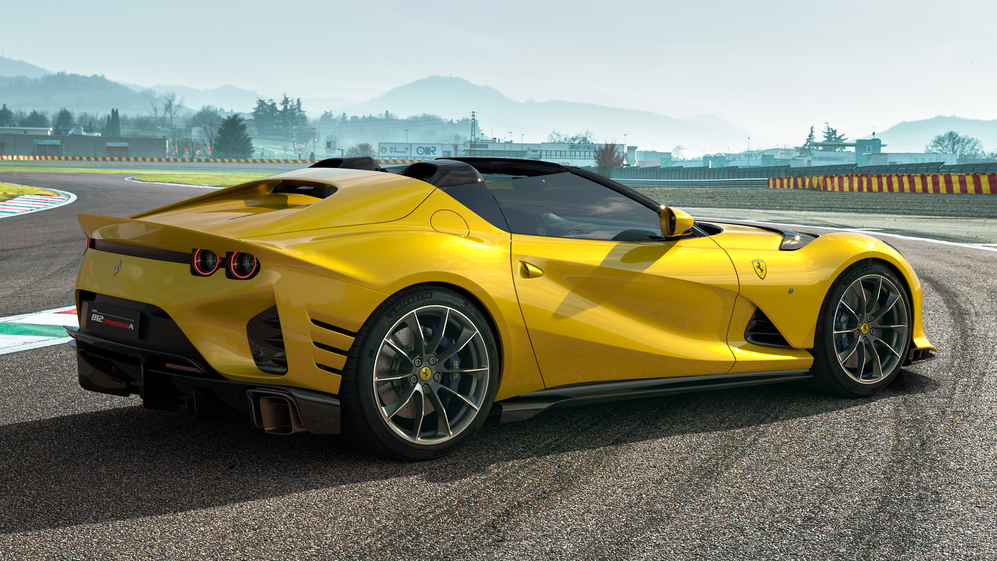 Ferrari 812 Competizione A rear