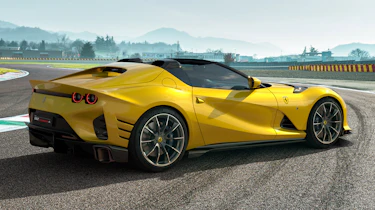 Ferrari 812 Competizione A rear