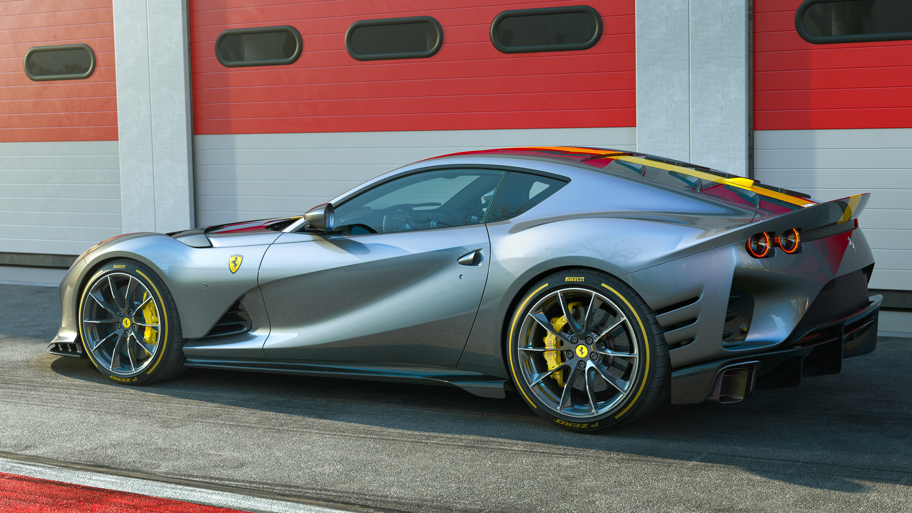 Ferrari 812 Competizione rear