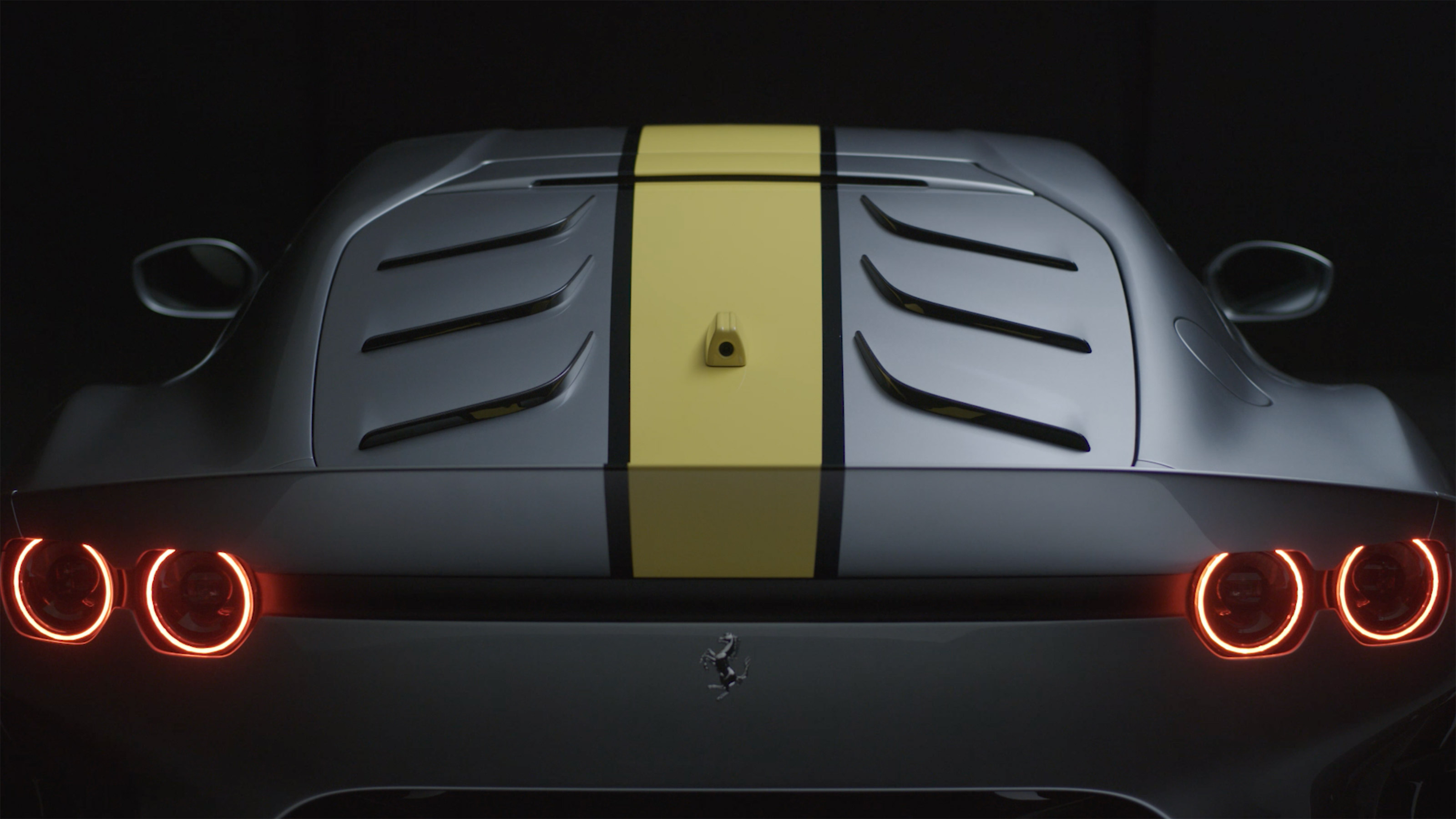 Ferrari 812 Competizione rear