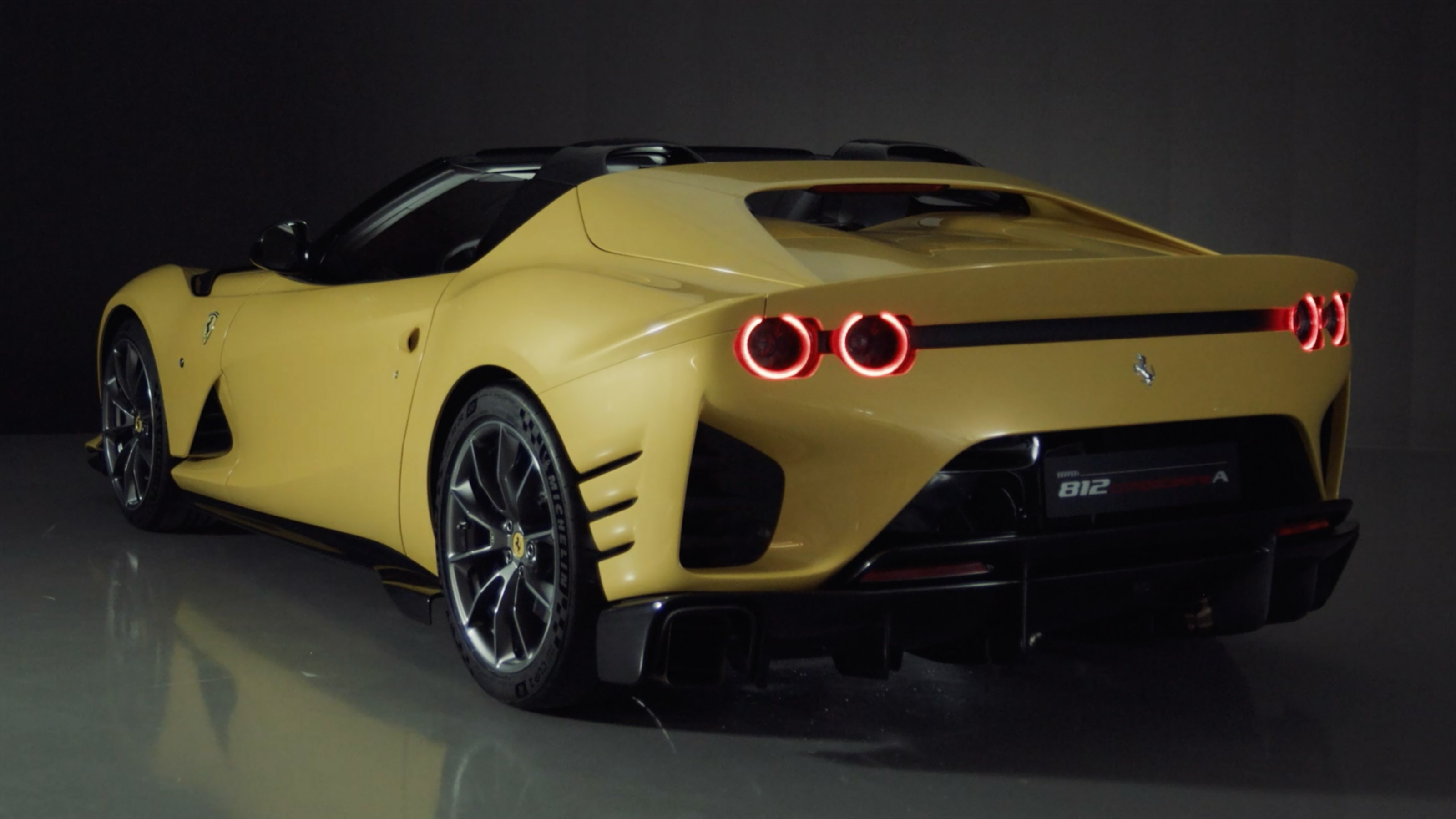 Ferrari 812 Competizione A rear