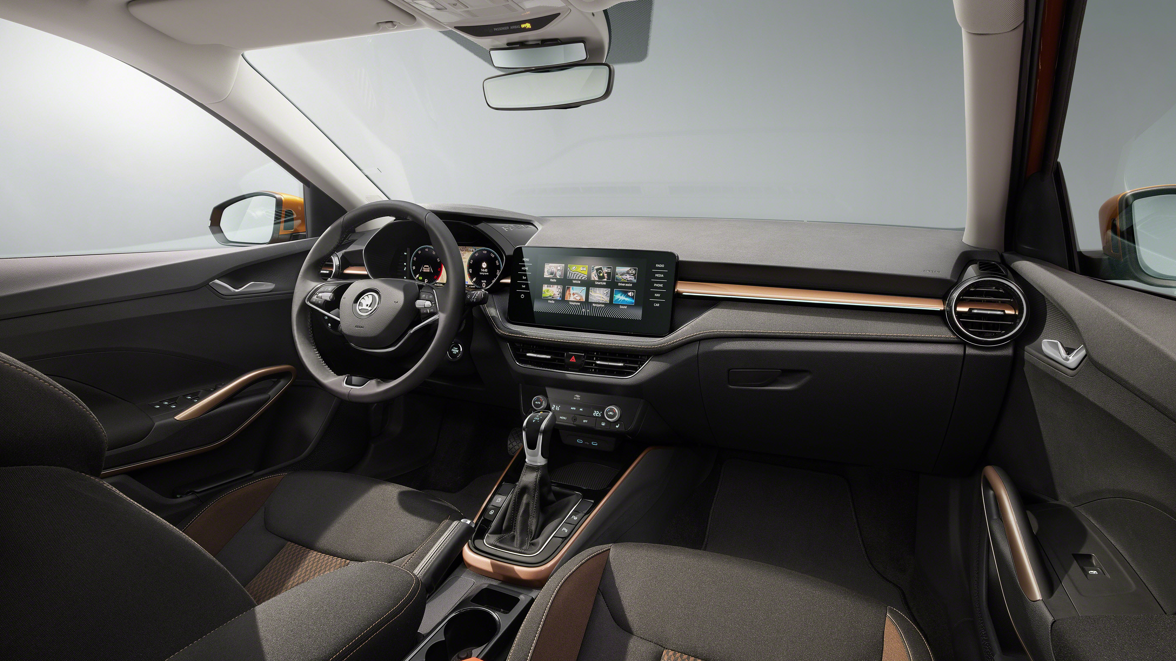 2022 Skoda Fabia studio – dash