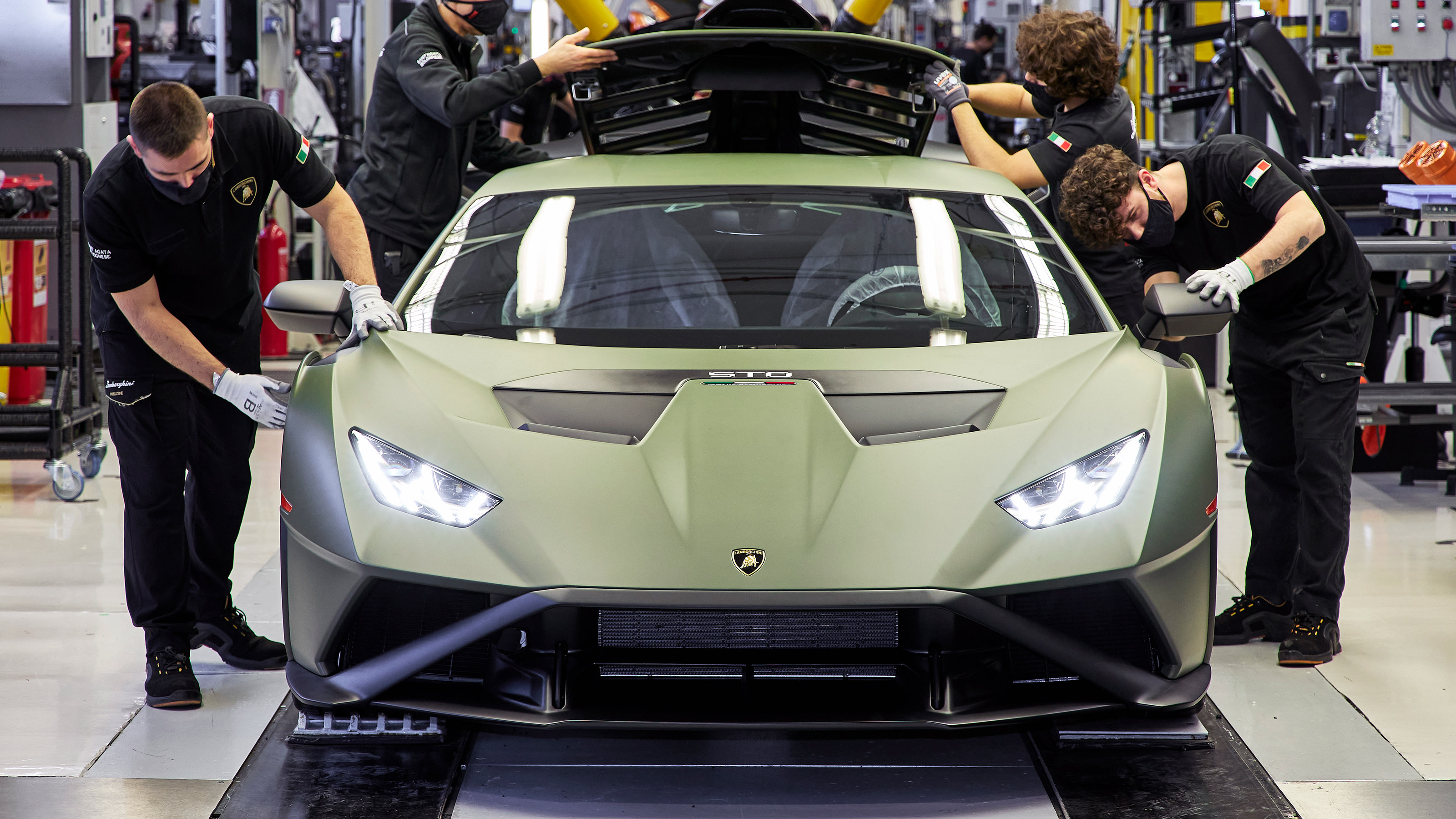 Lamborghini electrification plans