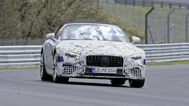 2021 Mercedes SL Spy - front