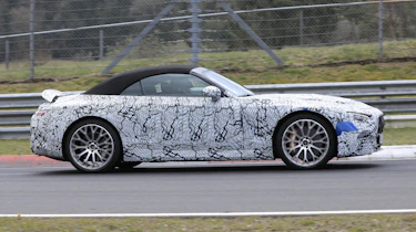 2021 Mercedes SL Spy - side