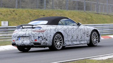 2021 Mercedes SL Spy - rear quarter