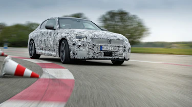 BMW M240i prototype – left cornering
