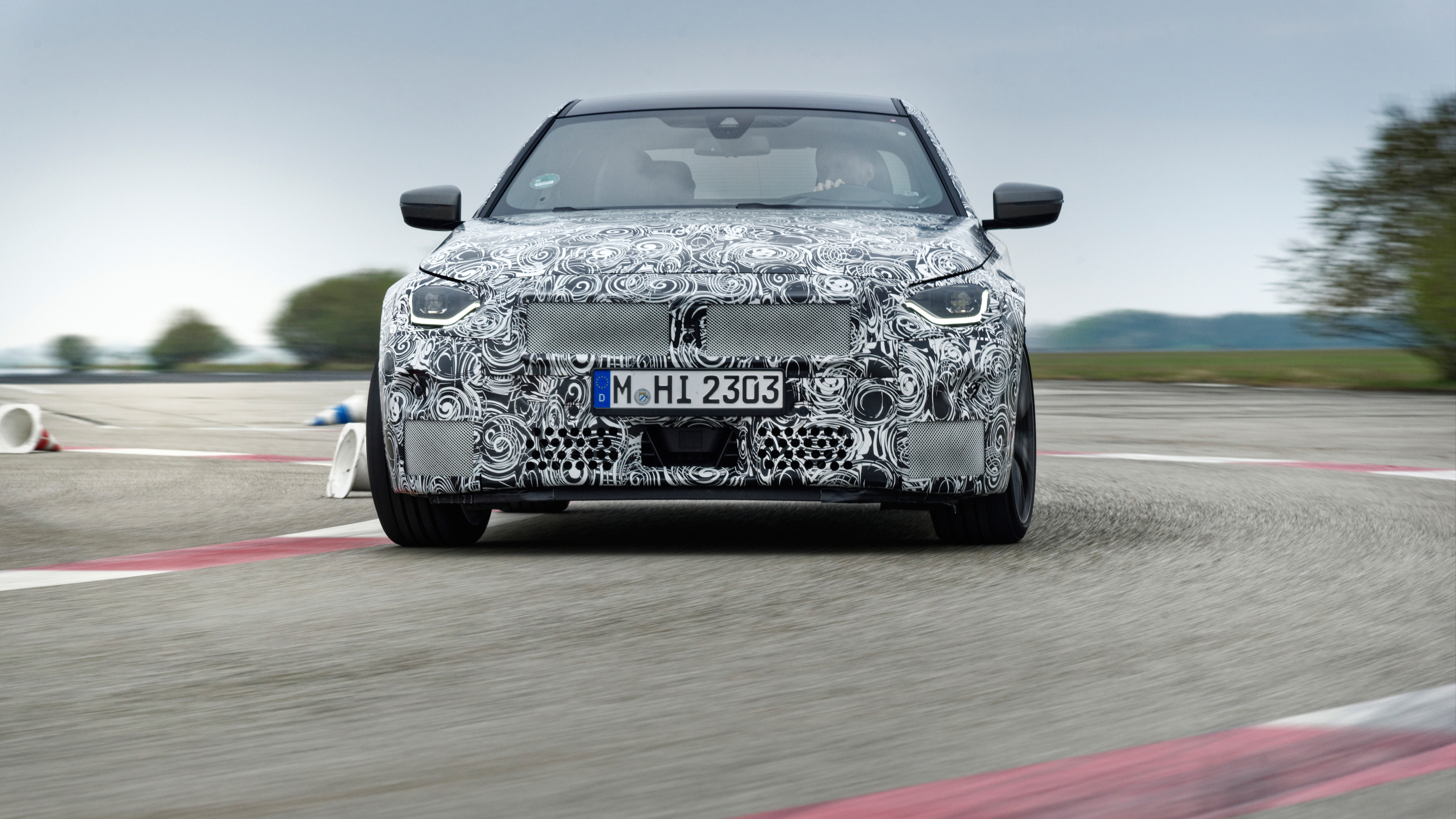 BMW M240i prototype – front cornering