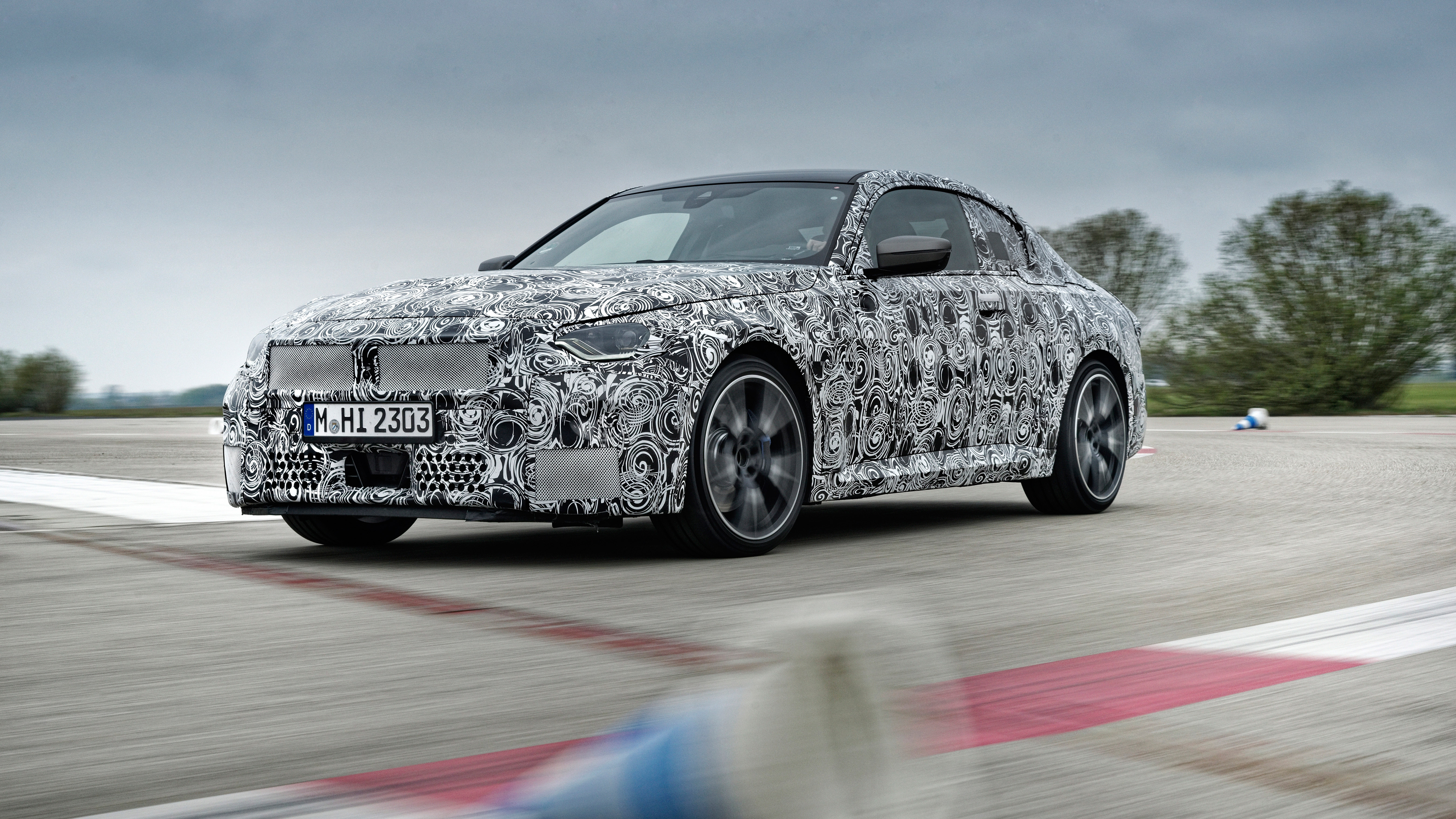 BMW M240i prototype – right cornering