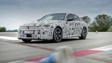 BMW M240i prototype – right cornering
