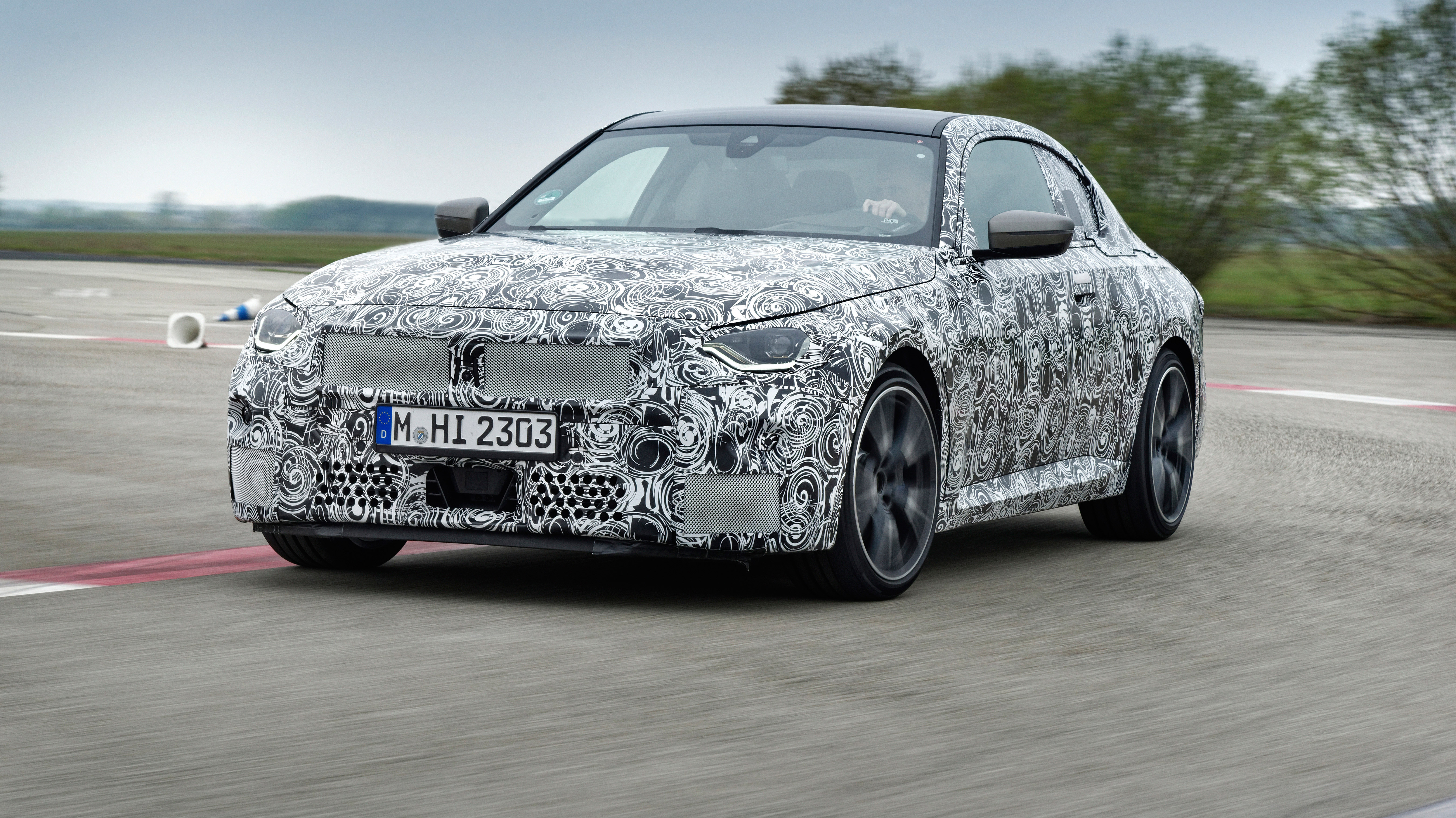 BMW M240i prototype – front quarter