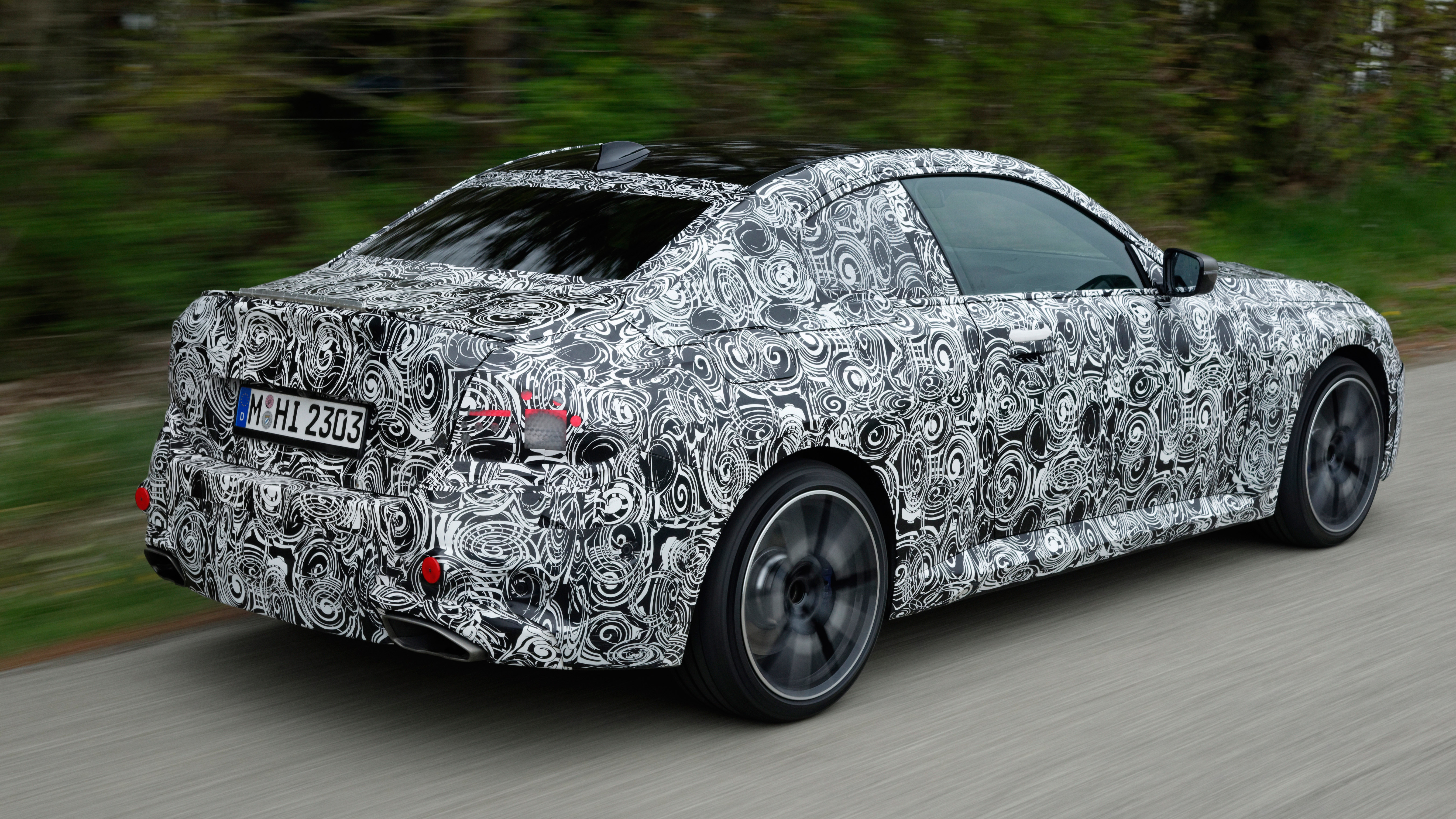 BMW M240i prototype – rear quarter