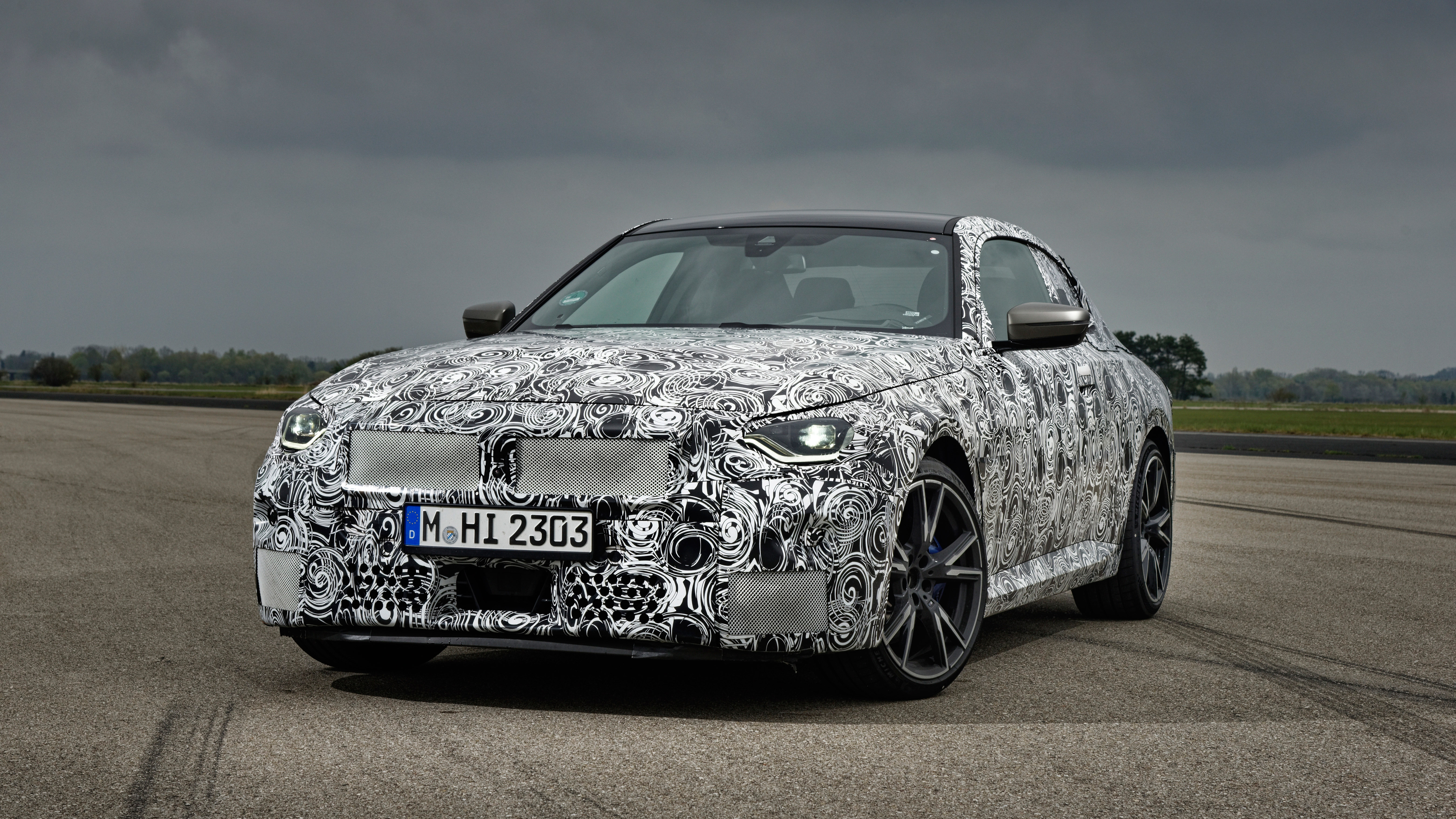 BMW M240i prototype – front quarter static