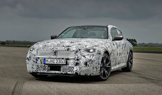 BMW M240i prototype – front quarter static