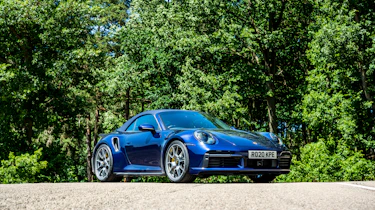 Porsche 911 Turbo S Cabriolet – front quarter static