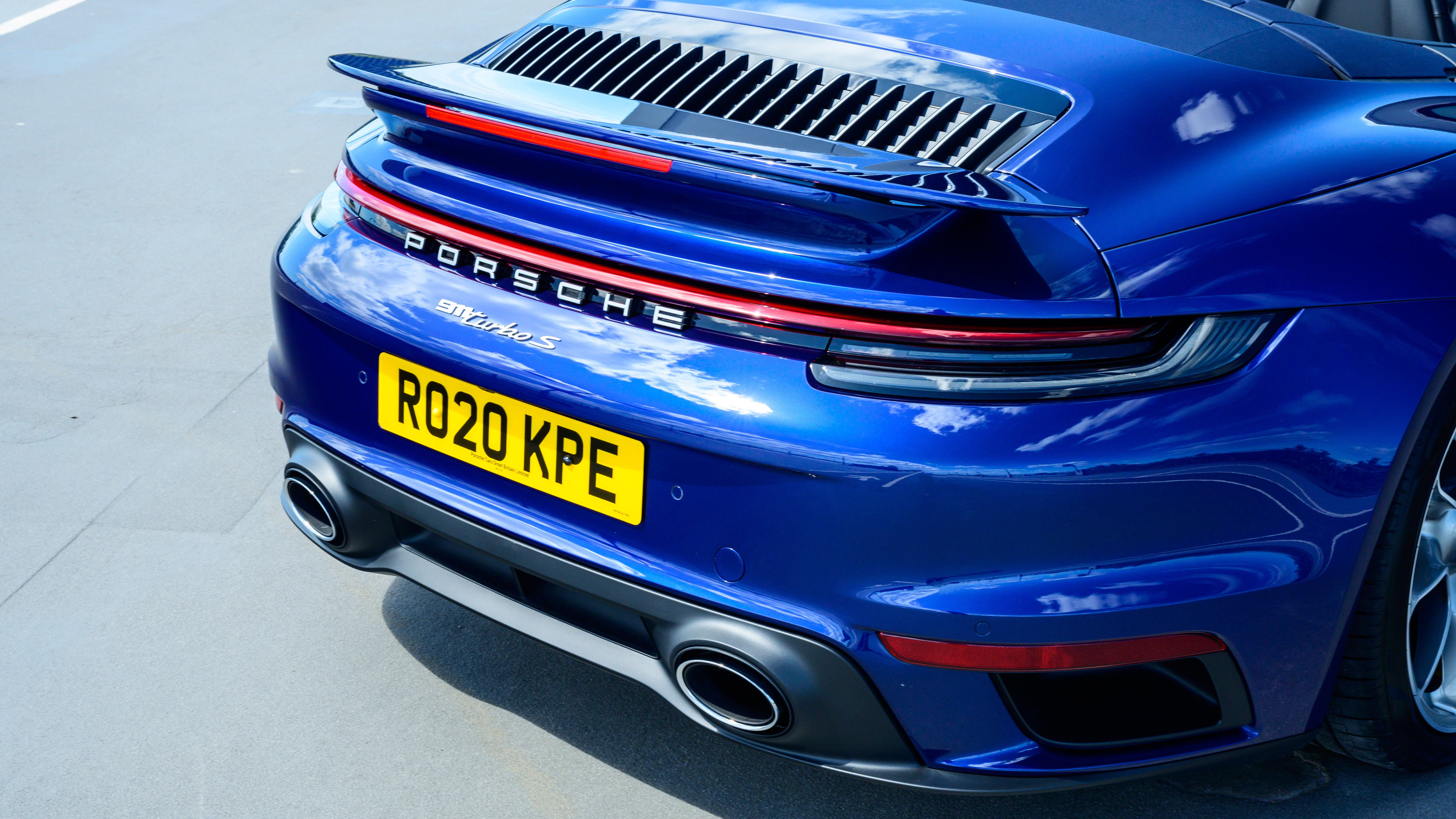 Porsche 911 Turbo S Cabriolet – rear