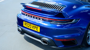 Porsche 911 Turbo S Cabriolet – rear