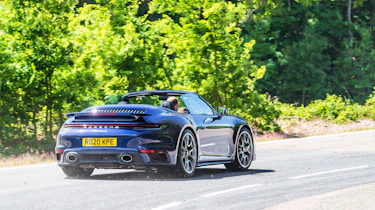 Porsche 911 Turbo S Cabriolet – rear cornering