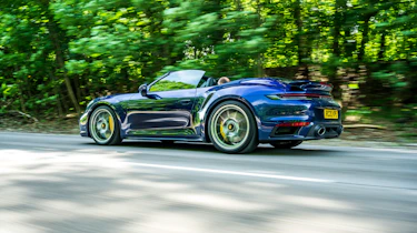 Porsche 911 Turbo S Cabriolet – rear low tracking