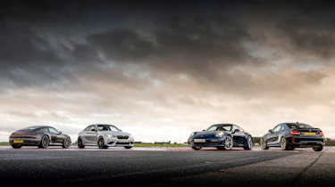Porsche 911 and BMW M2 CS manual v auto
