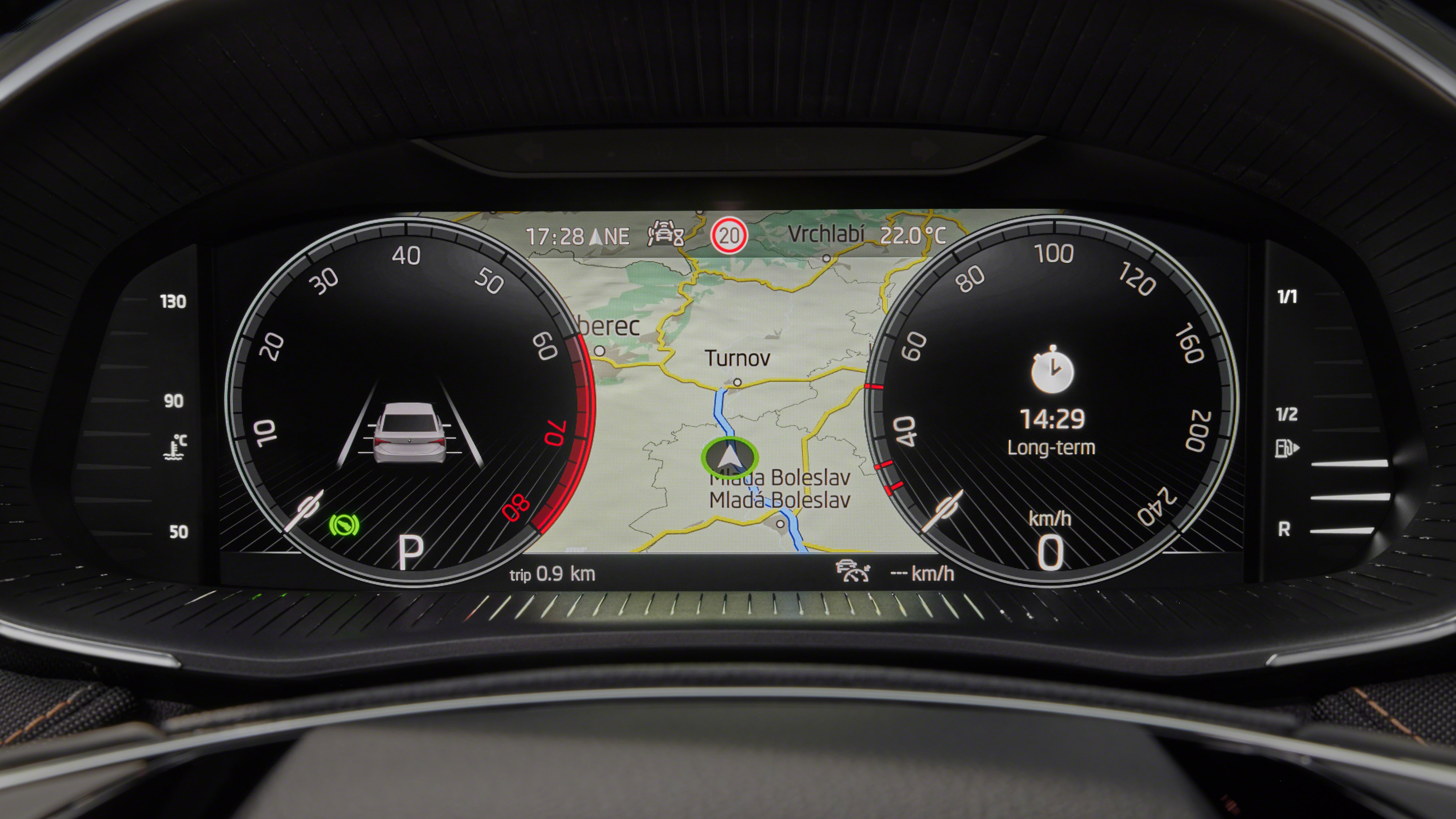 2022 Skoda Fabia studio – dials
