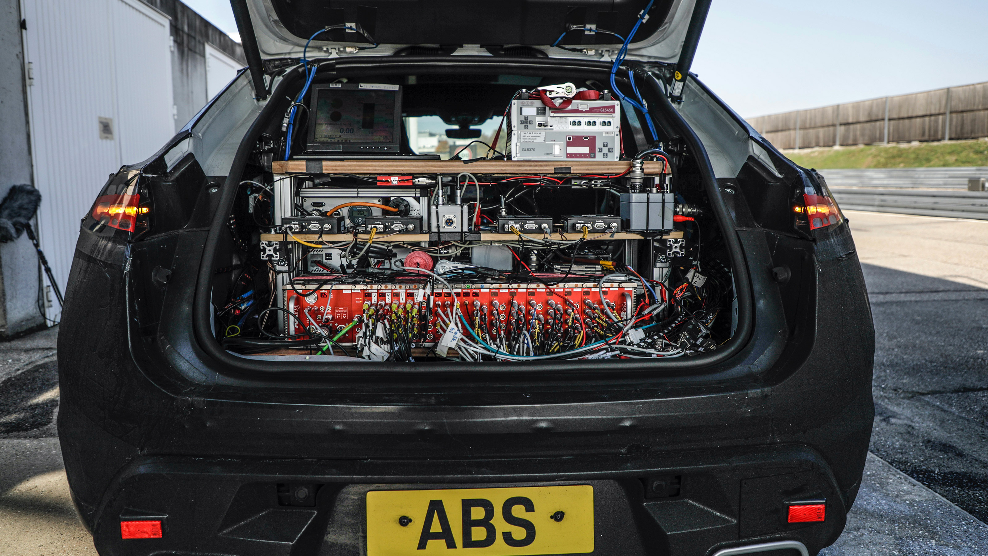 electric Porsche Macan prototypes