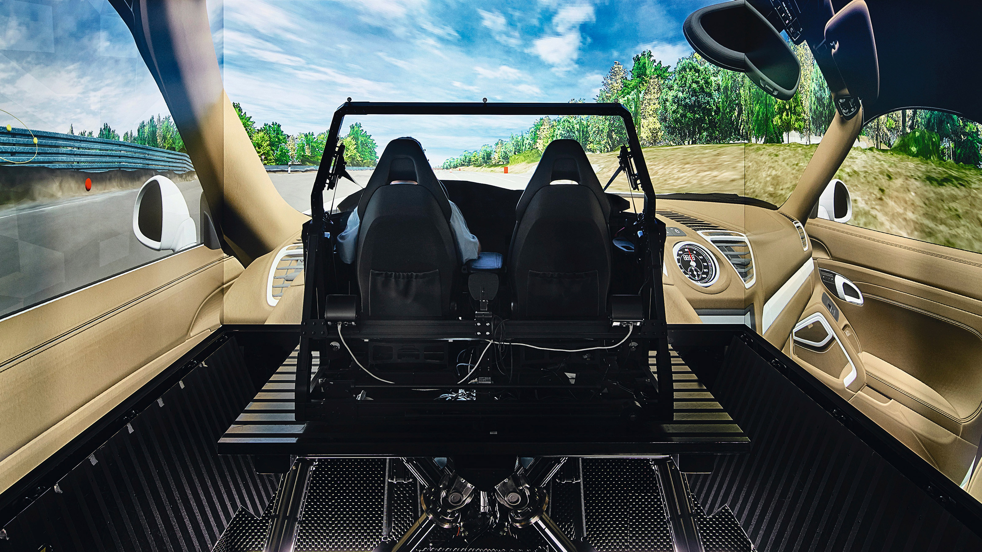 electric Porsche Macan prototypes