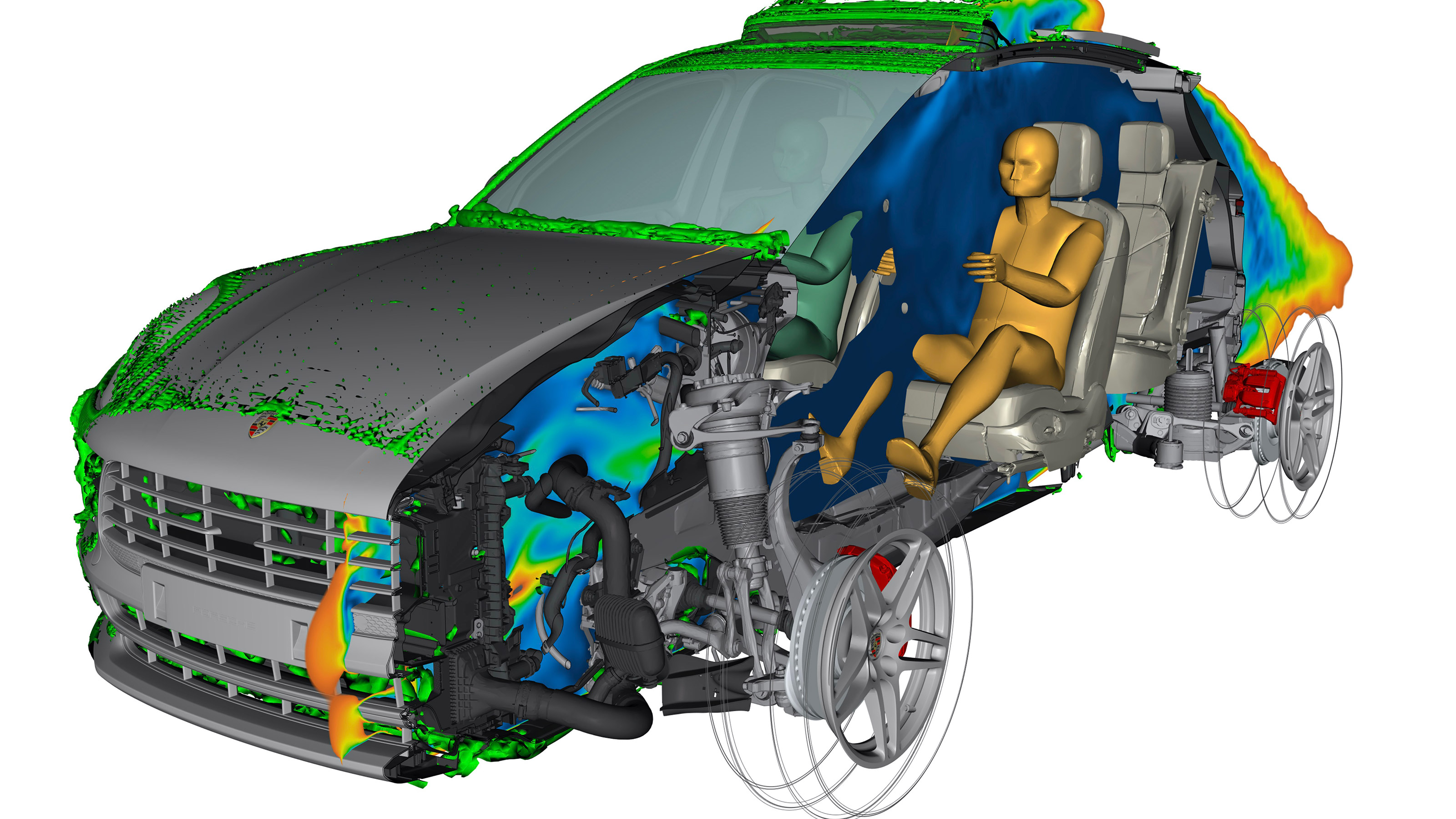 electric Porsche Macan prototypes
