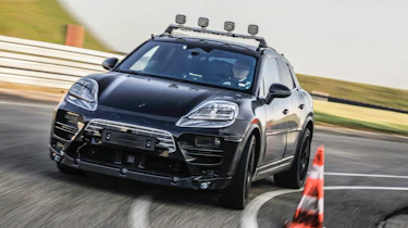 electric Porsche Macan prototypes