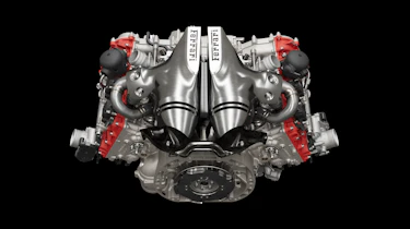2022 Ferrari 296 GTB – engine
