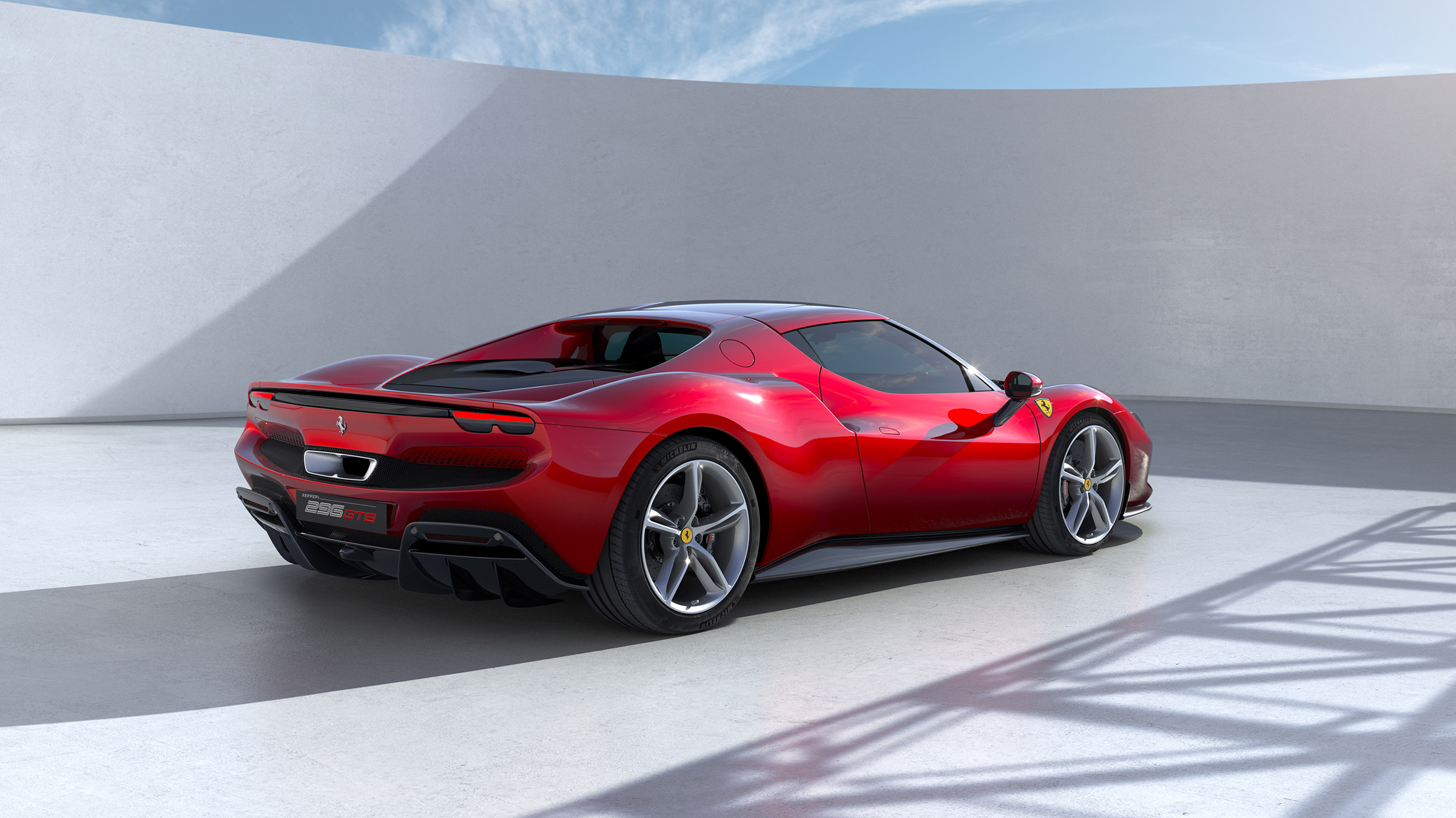 2022 Ferrari 296 GTB – rear quarter