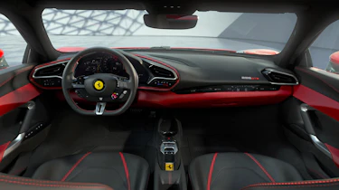 2022 Ferrari 296 GTB – dash
