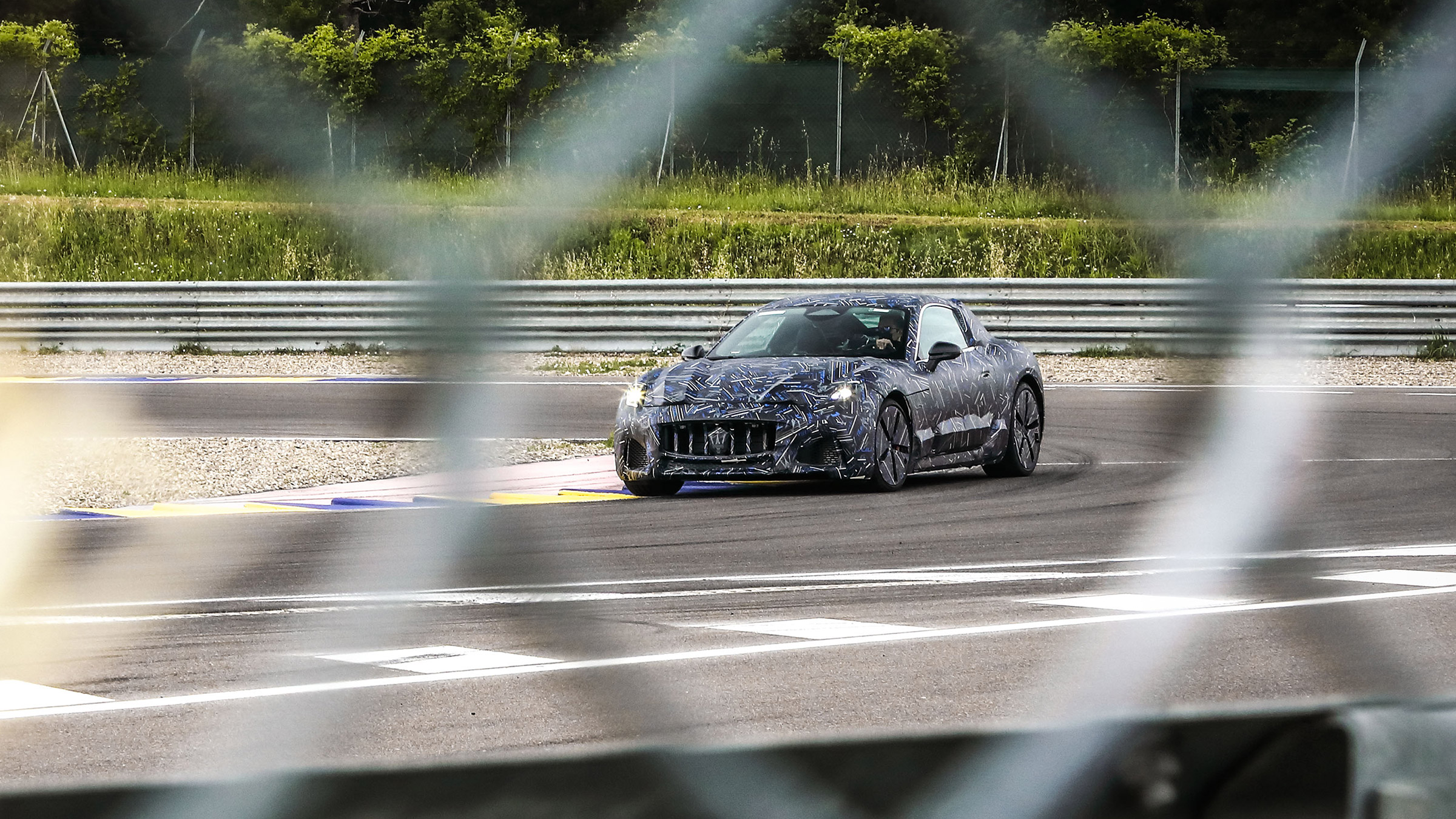 2021 Maserati GranTurismo spy – track