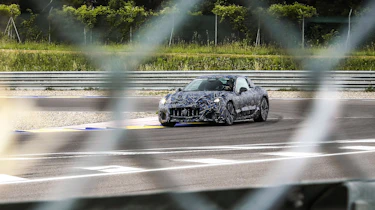 2021 Maserati GranTurismo spy – track